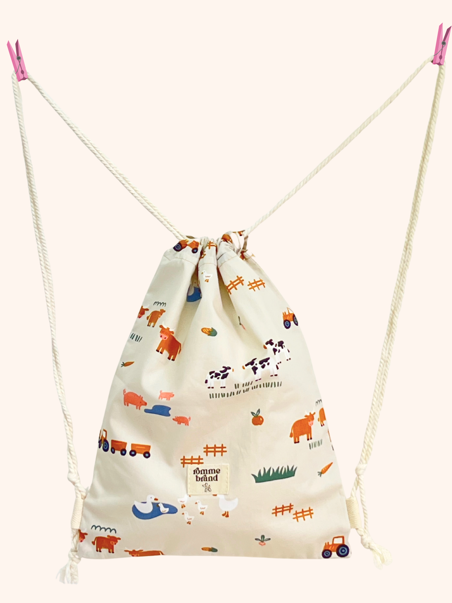 Mochila de cuerdas