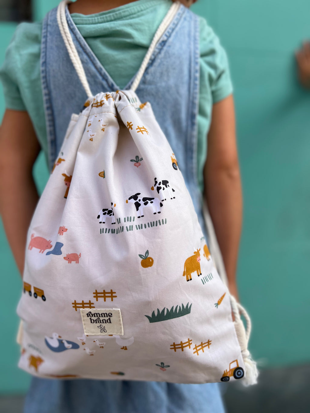 Mochila de cuerdas